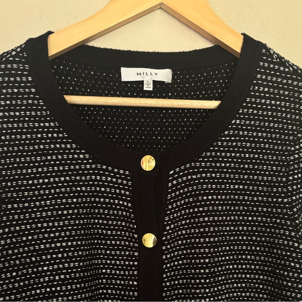 MILLY TWEED CARDIGAN - Picture 3 of 3